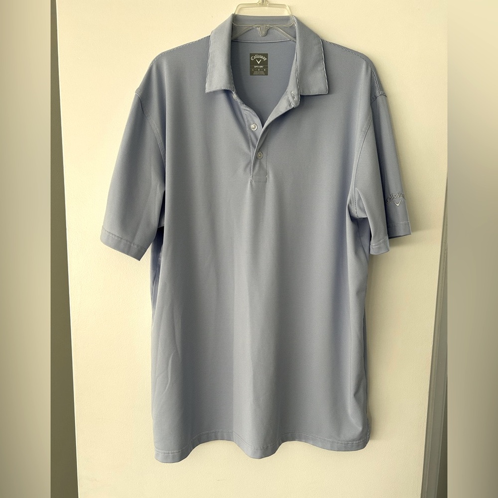 Callaway Men's Sky Blue Polo Shirt